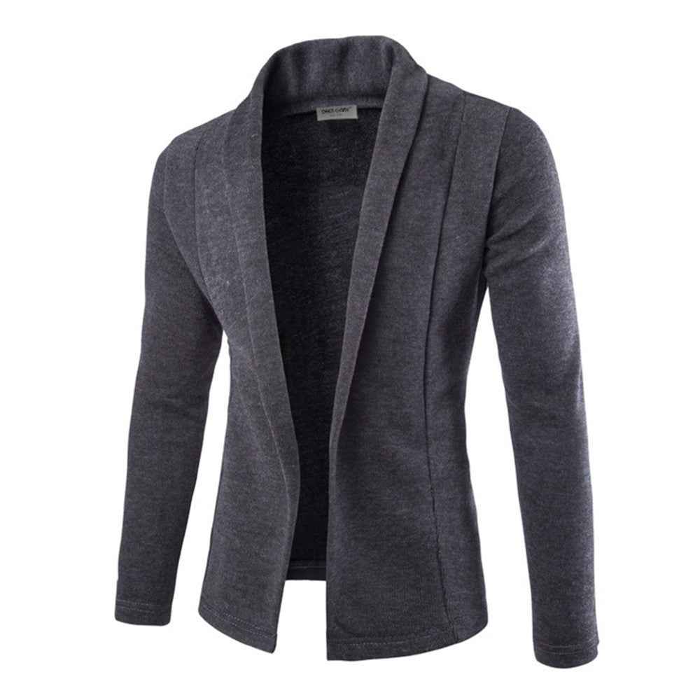 Ridley | Men's Open Front Cardigan Shawl Collar