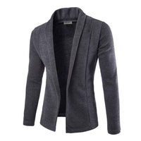 Ridley | Men's Open Front Cardigan Shawl Collar