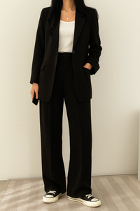 Corinne co-ord set in Black