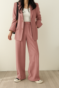 Corinne co-ord set in Pink