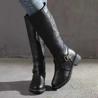 Nadine | Women's Orthopedic Leather Buckle Boots